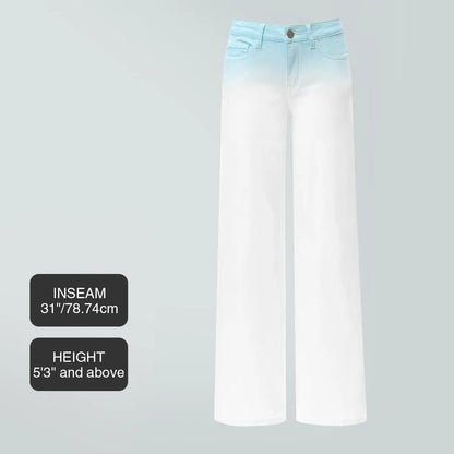 Stretchy Wide Leg Jeans for Women