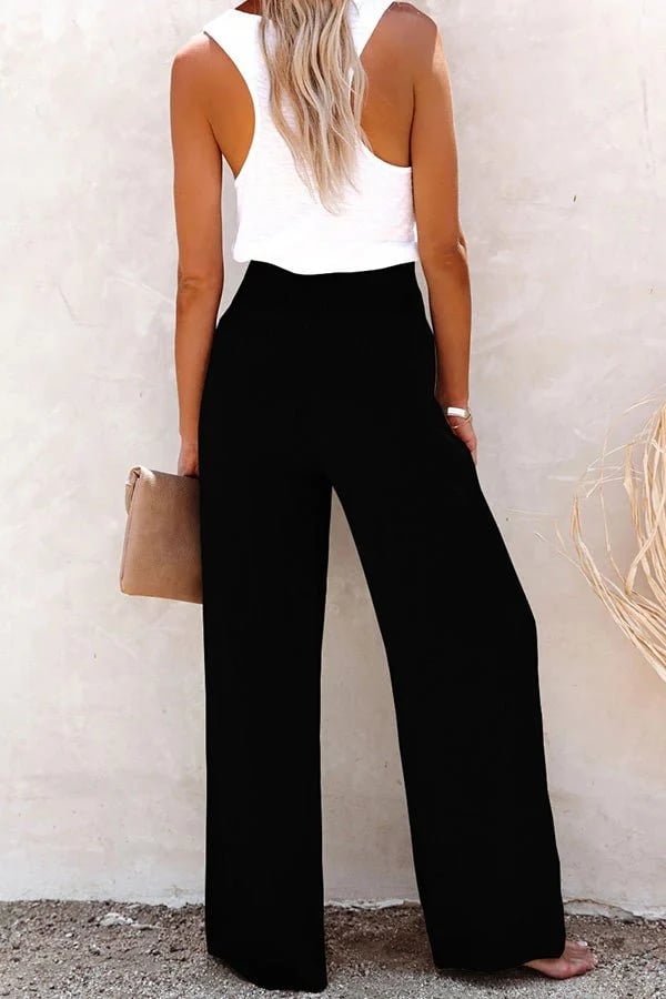 BREATHABLE HIGH-WAIST PANTS