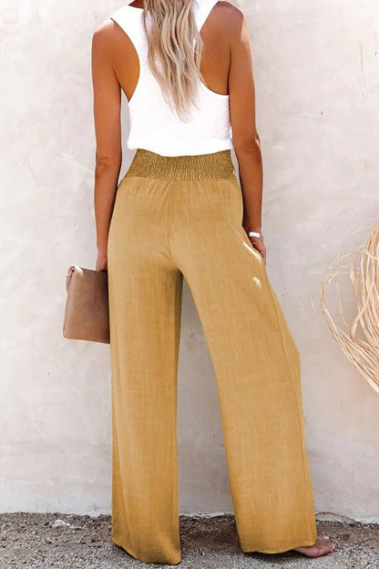 BREATHABLE HIGH-WAIST PANTS