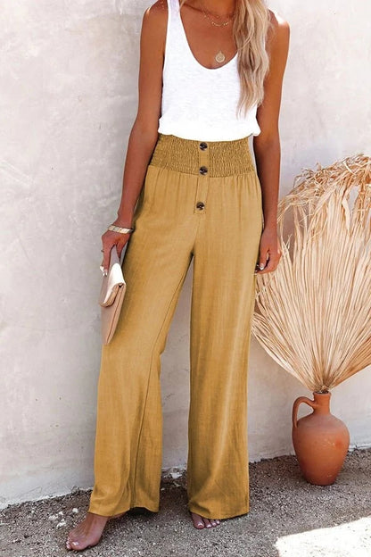 BREATHABLE HIGH-WAIST PANTS