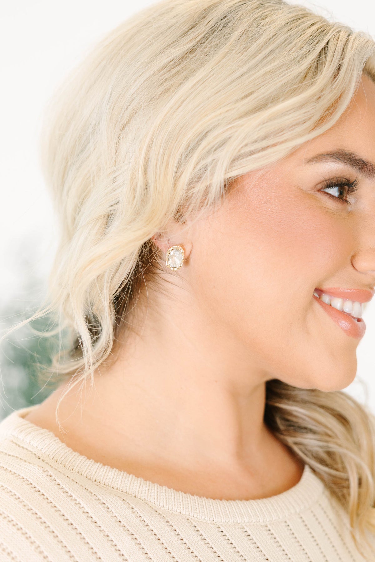 Golden Heirloom Earrings, Gold