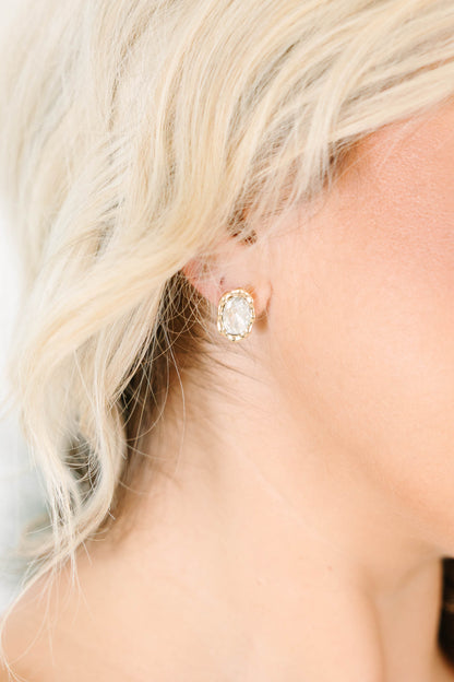 Golden Heirloom Earrings, Gold