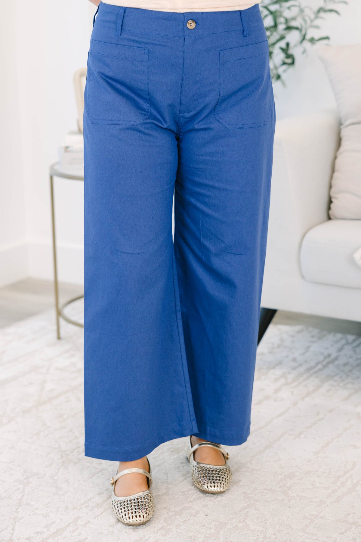 Living In The Moment Pants, Royal Blue