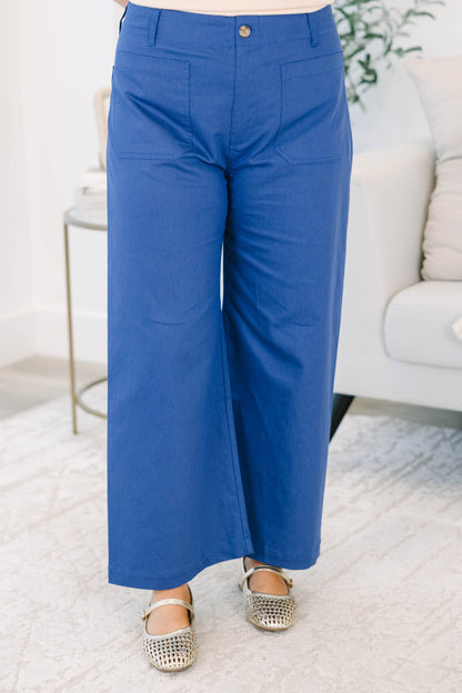 Living In The Moment Pants, Royal Blue