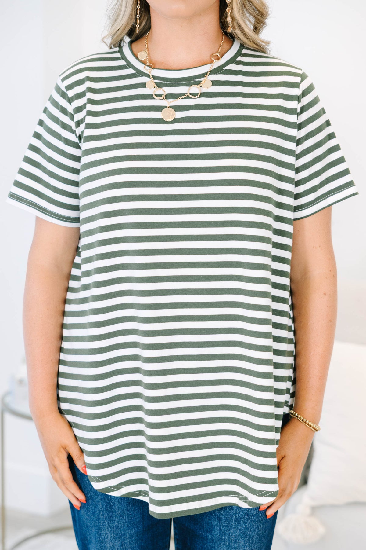 Nothings Going To Change Top, Olive