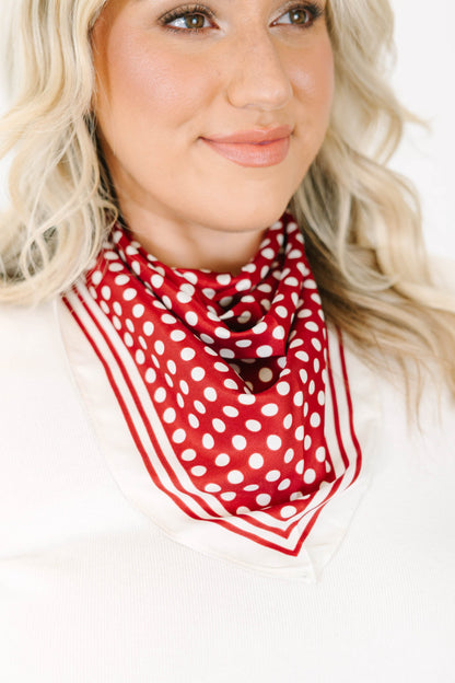 Sweet Serenade Scarf, Red