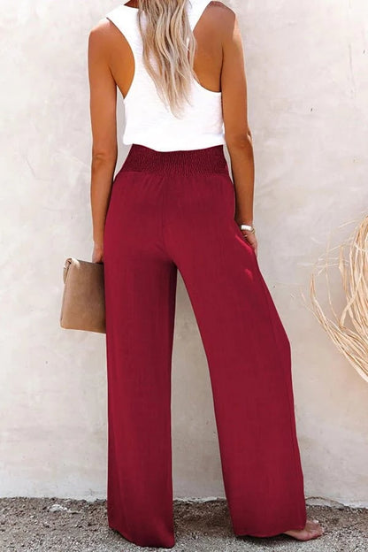 BREATHABLE HIGH-WAIST PANTS