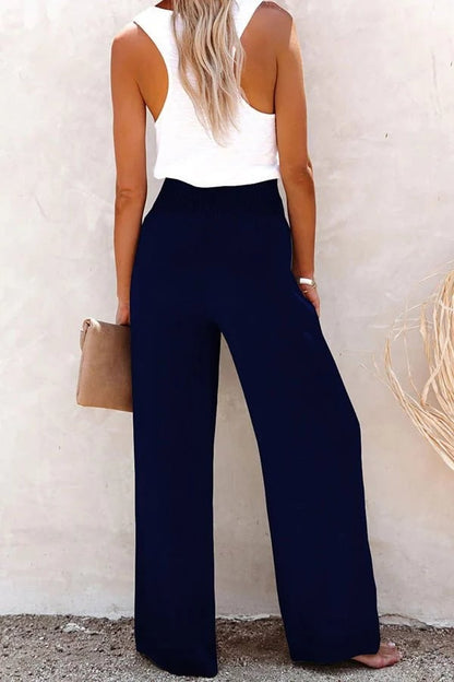 BREATHABLE HIGH-WAIST PANTS