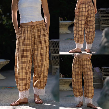 Polka Dot Wide Leg Palazzo Pants