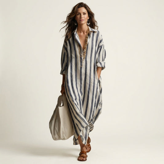 Striped Maxi Dress