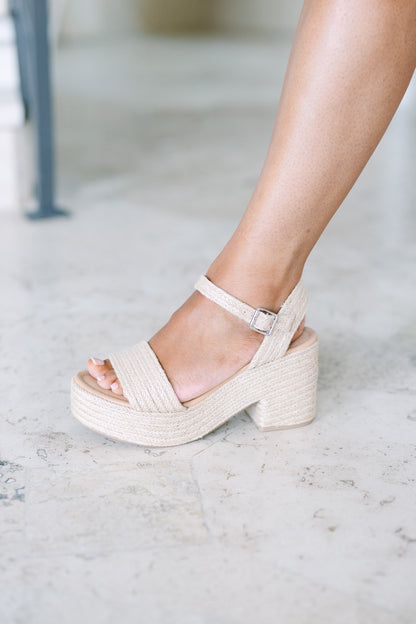 Step It Up Heels, Natural