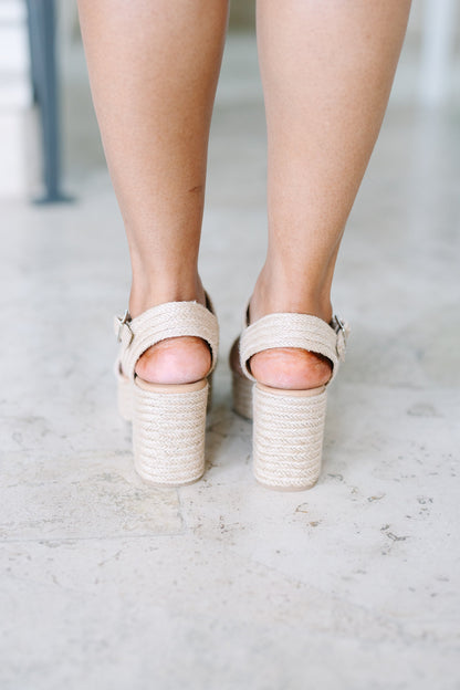 Step It Up Heels, Natural
